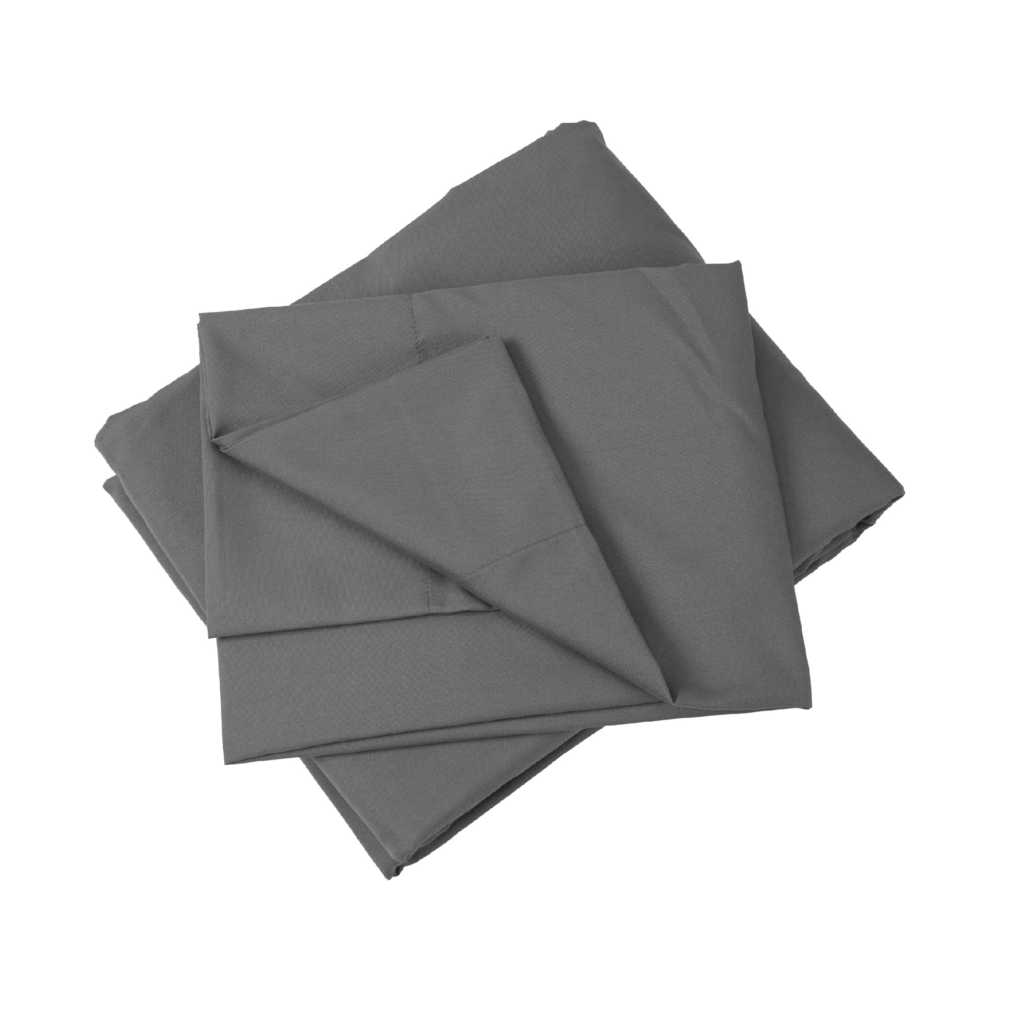 Bedding Queen Bed Sheets Set - 4 Piece Bedding - Brushed Microfiber - Shrinkage And Fade Resistant - Easy Care (Queen, Grey)_voghion.com